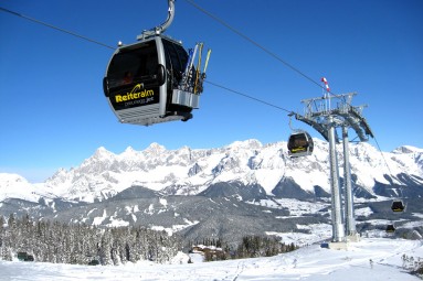 Reiteralm Bergbahnen direkt neben dem Bruckreiterhof